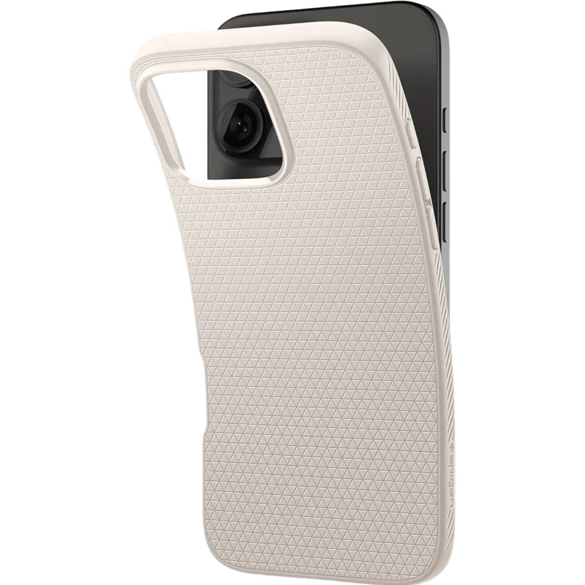 Чохол Spigen Liquid Air Case для Apple iPhone 16 Pro Max Natural Titanium (ACS07991)