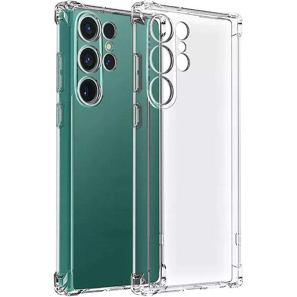 

Чехол GETMAN Ease logo Full Camera для Samsung Galaxy S24 Ultra Transparent