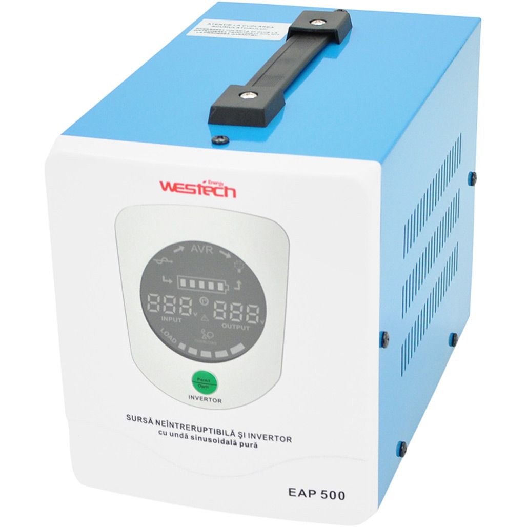 

Источник бесперебойного питания (ИБП) Westech EAP Energy-800VA/560W 12V (WS-EAP-560(800VA) Energy)