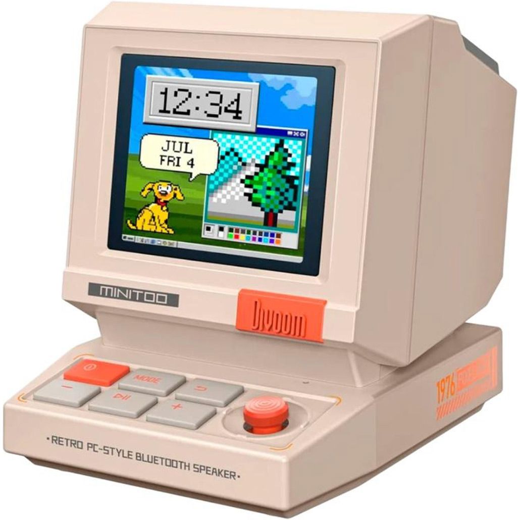 

Портативная акустика Divoom MiniToo Retro Bluetooth Speaker Beige