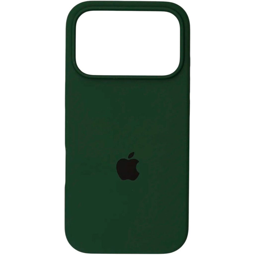 

Чехол Silicone Case для Apple iPhone 17 Pro Dark Green AA