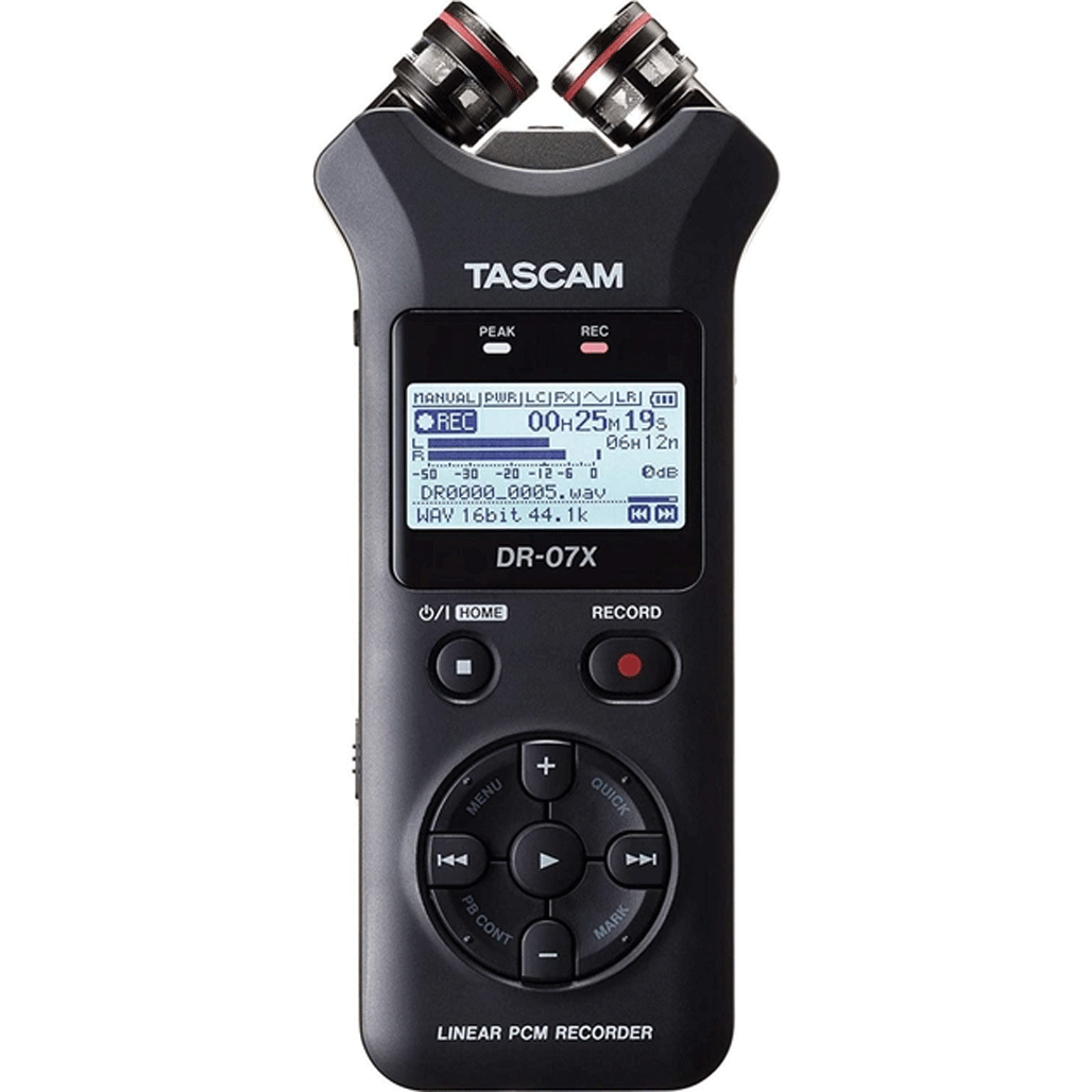 

Рекордер Tascam DR-07X