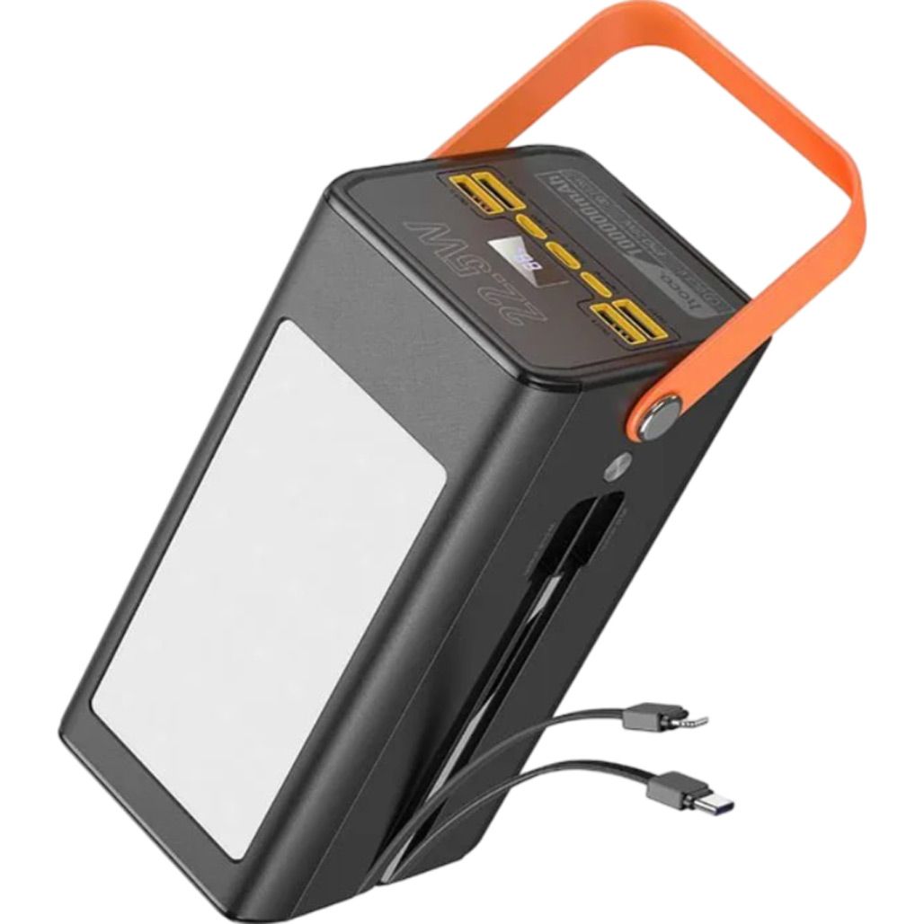 

Внешний аккумулятор Hoco DB49 Action 100000mAh 22.5W Black
