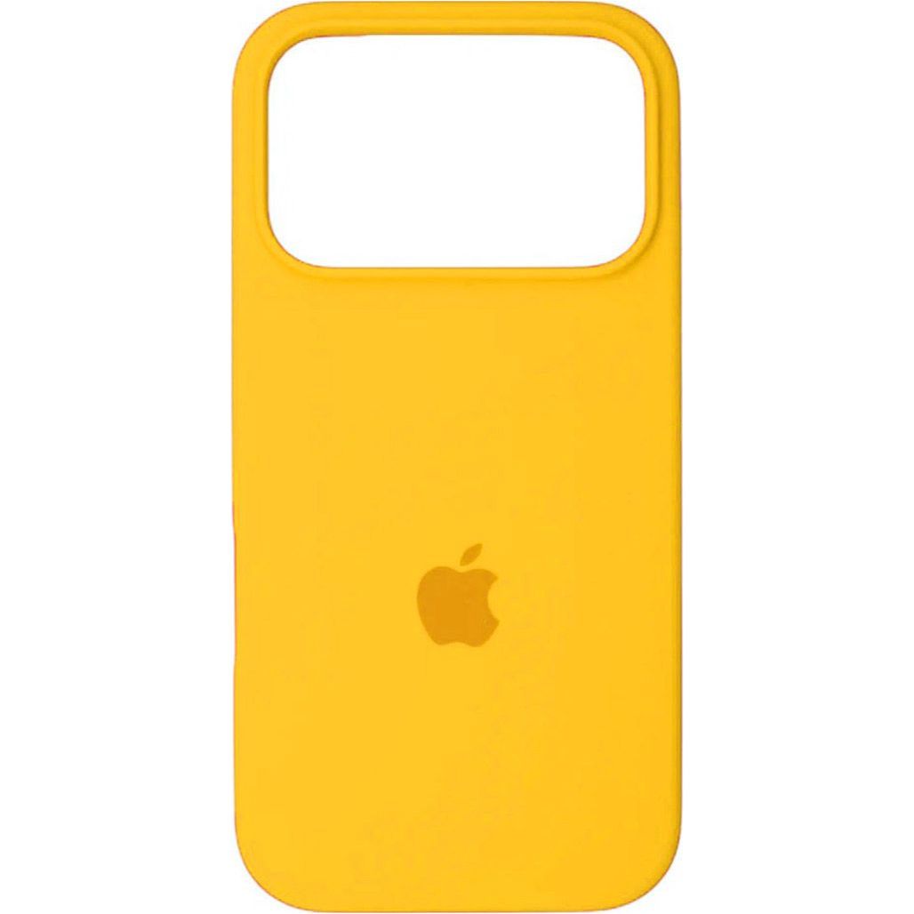 

Чехол Silicone Case для Apple iPhone 17 Pro Canary Yellow AA