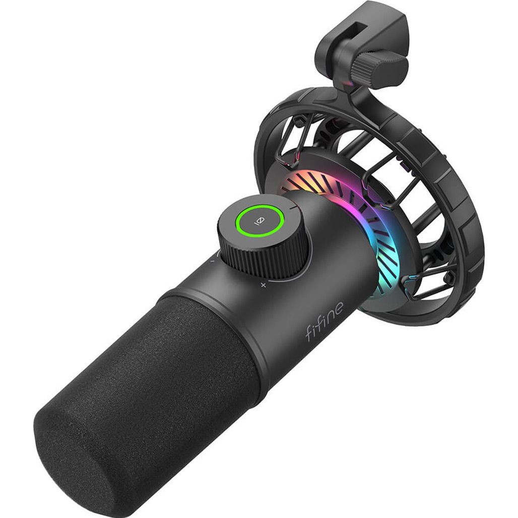 

Мікрофон Fifine K658 RGB Black
