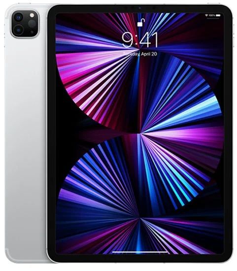 

Планшет Apple iPad Pro 12.9" M1 (2021) Wi-Fi+4G 256GB Silver (​MHNX3)