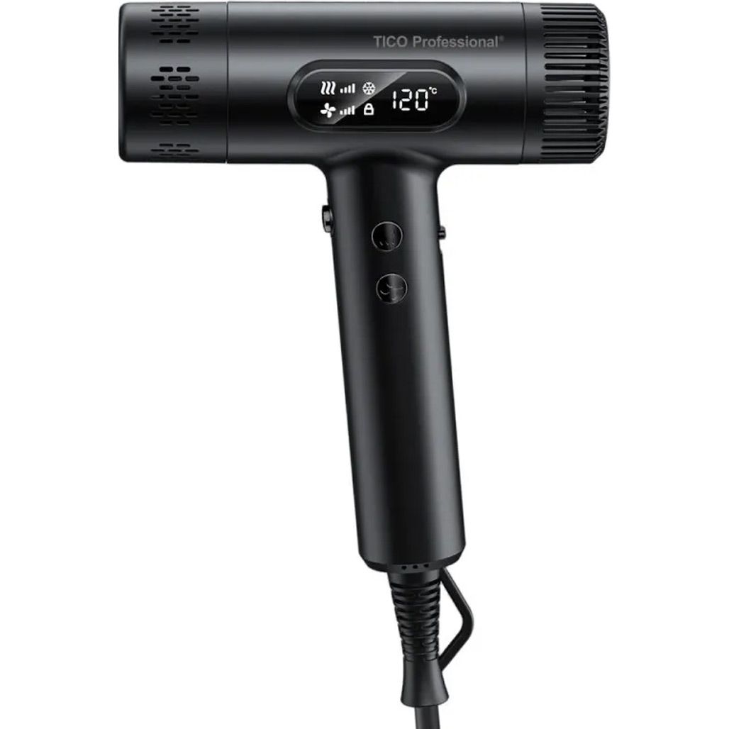 Фен TICO Professional Hyper Sonic Compact Black (100038)