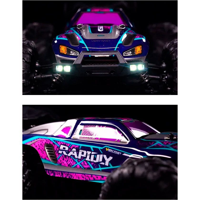Машинка на радіокеруванні JJRC Q132-A All-wheel Drive SUV Blue/Purple