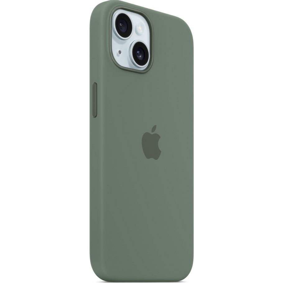 Чохол Apple Silicone Case with MagSafe для iPhone 15 Cypress (MT0X3ZM/A)