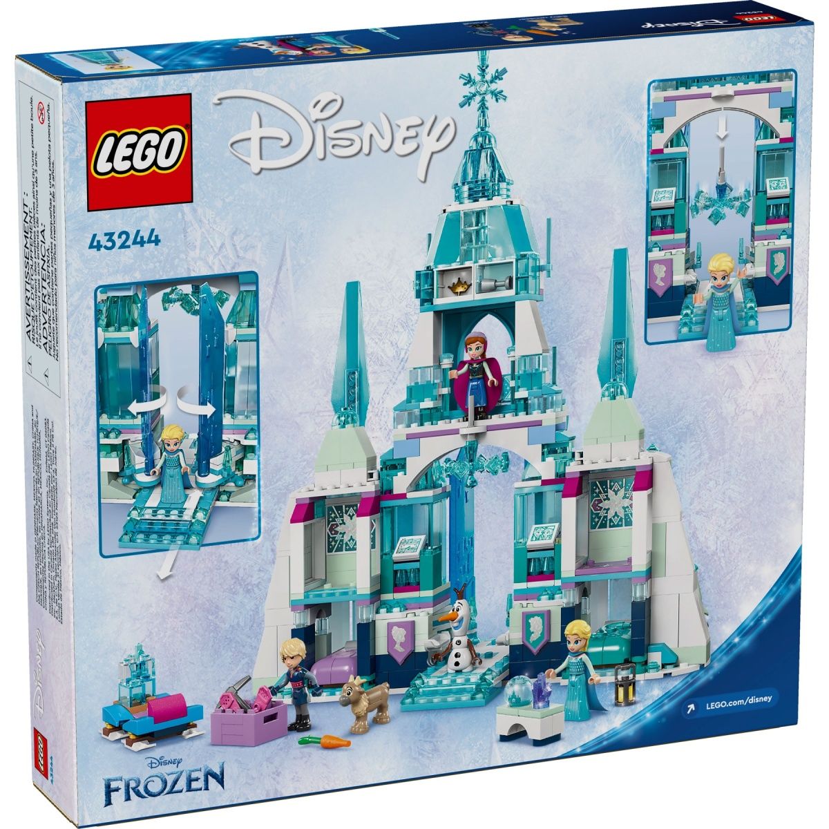 Конструктор LEGO Disney Princess Крижаний палац Ельзи (43244)