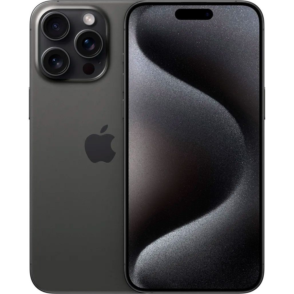 

Смартфон Apple iPhone 15 Pro 512GB eSIM Black Titanium (MTQW3)