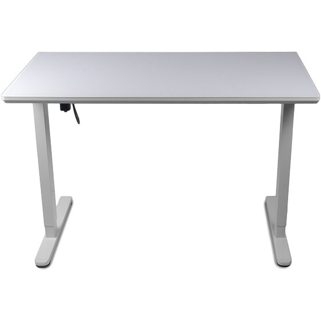 Комп`ютерний ігровий стіл Barsky StandUp White Glass (BST-12new)