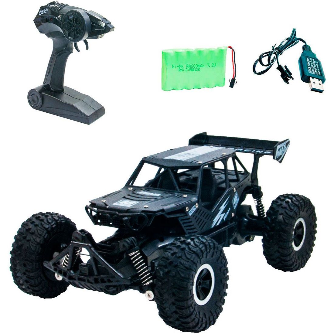 Машинка на радіокеруванні Sulong Toys 1:14 Off-road Crawler Speed King Black (SL-153RHMBl)