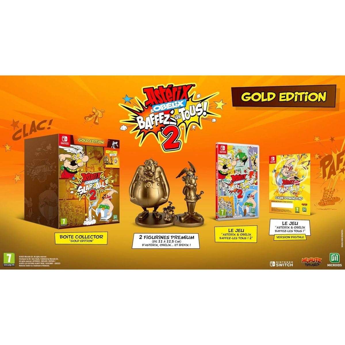 Гра Asterix & Obelix: Slap Them All! 2 Gold Edition для Nintendo Switch (ENG)