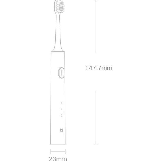 Електрична зубна щітка Xiaomi MiJia Sonic Electric Toothbrush T200 Blue