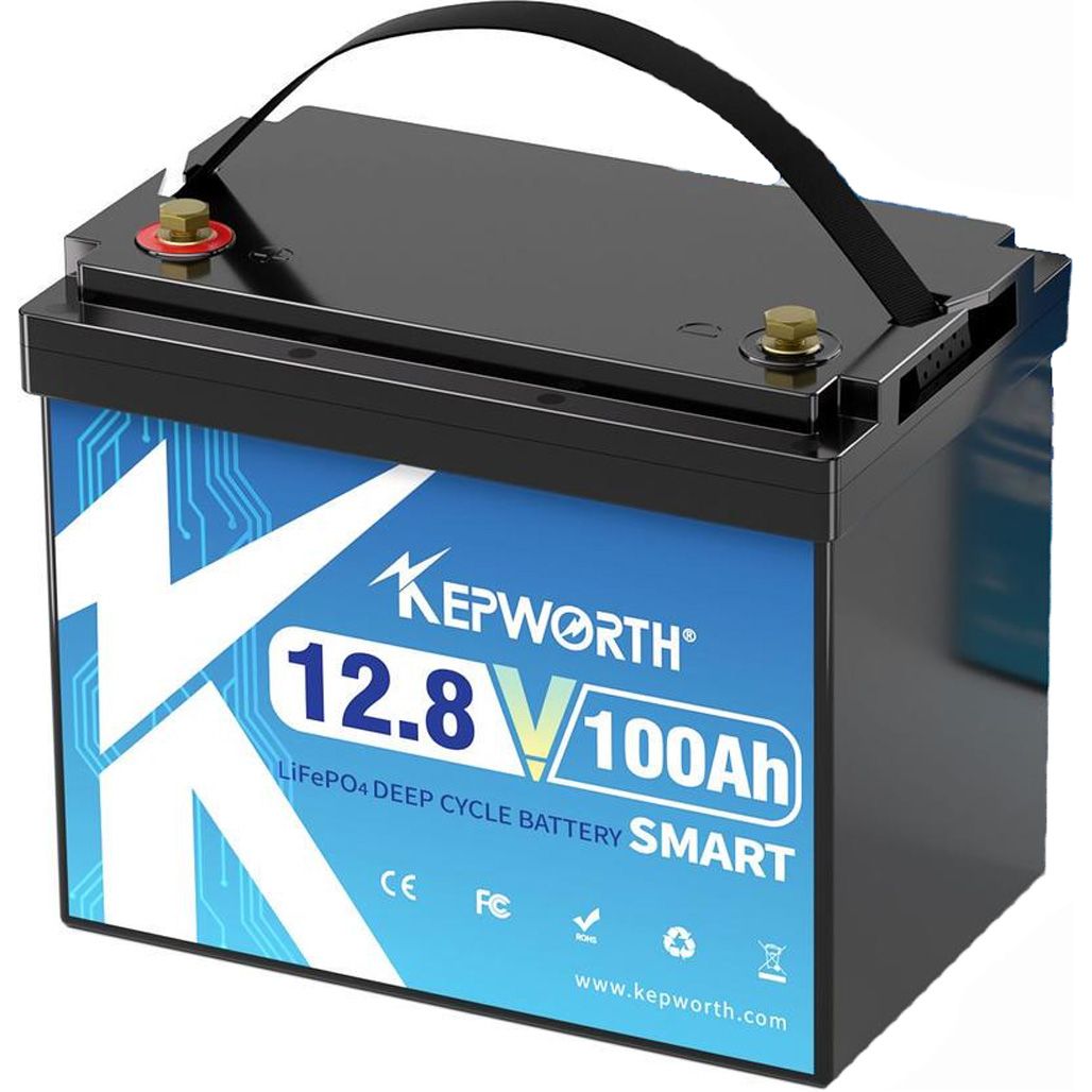 

Аккумулятор Kepworth LiFePO4 12V (12.8V/100Ah/1280Wh) (KW-12-100 Mini)