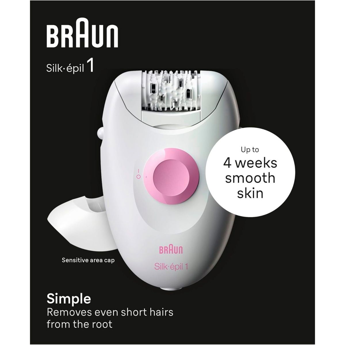 Епілятор Braun Silk-epil 1 SE 1-010