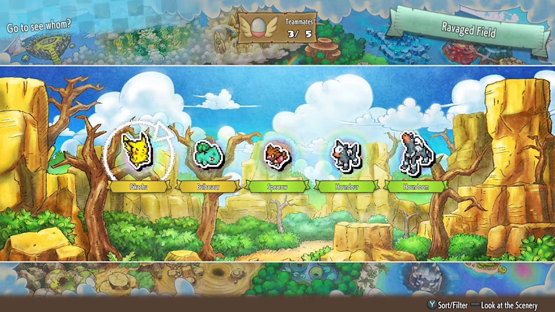 Гра Pokemon Mystery Dungeon: Rescue Team DX для Nintendo Switch (EN) 