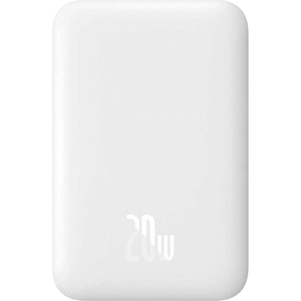 

Зовнішній акумулятор Baseus Magnetic Bracket Mini 6000mAh 20W White (PPCX020002)