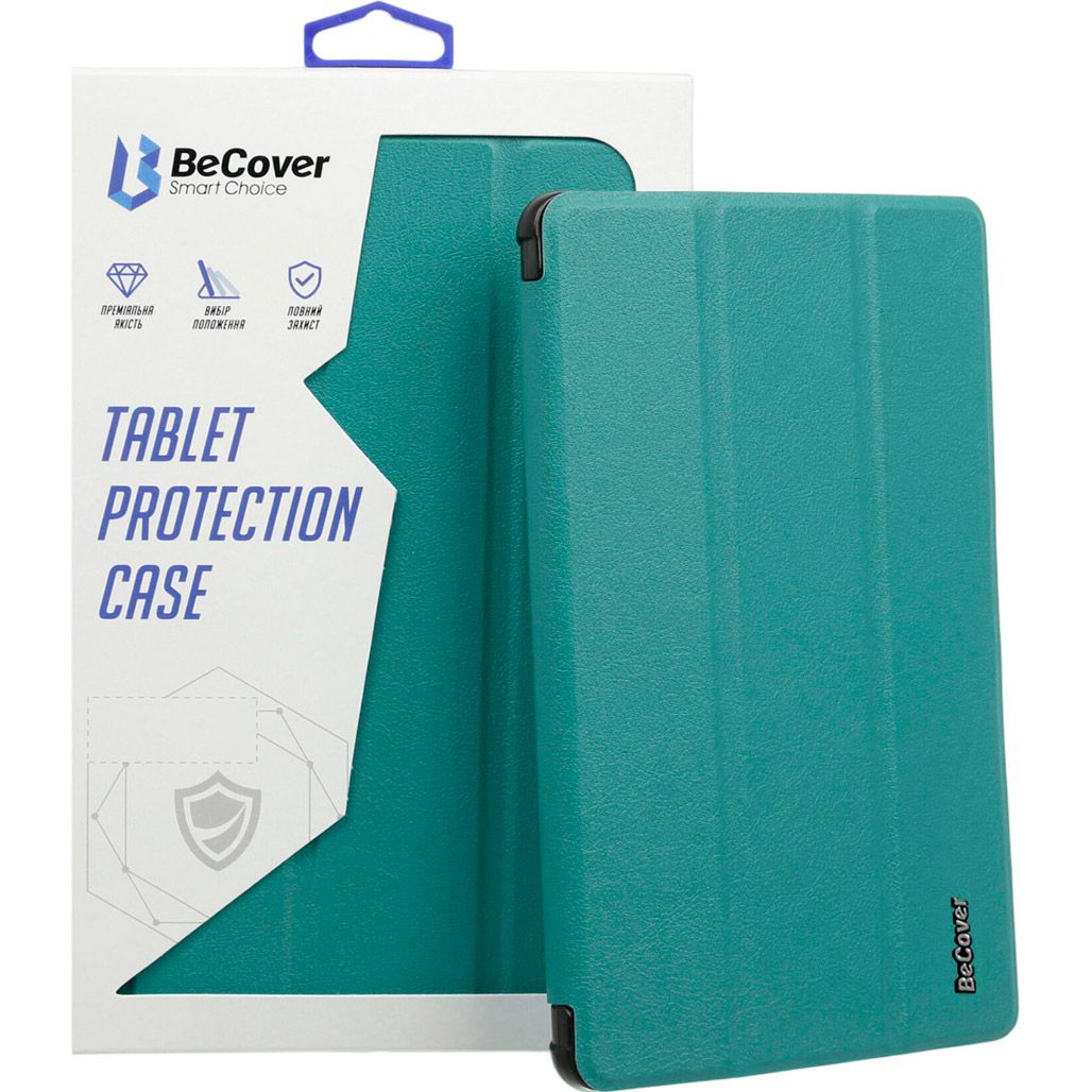 

Чохол-книжка BeCover Soft Edge для Xiaomi Redmi Pad 2022 10.61'' Dark Green (708745)