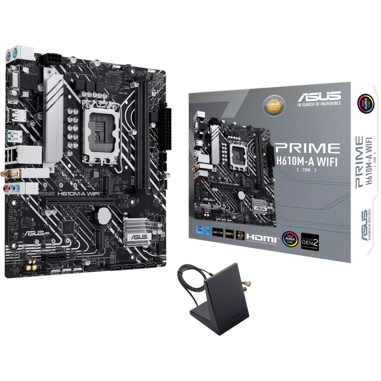 Материнская плата Asus Prime H610M-A Wi-Fi (90MB1G00-M0EAY0)