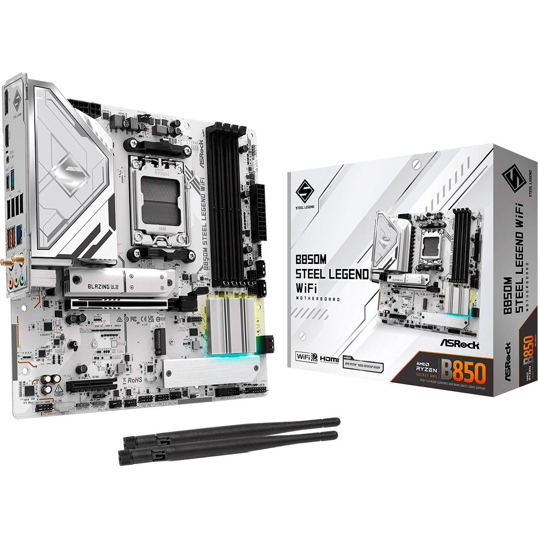 

Материнська плата ASRock B850M Steel Legend WiFi