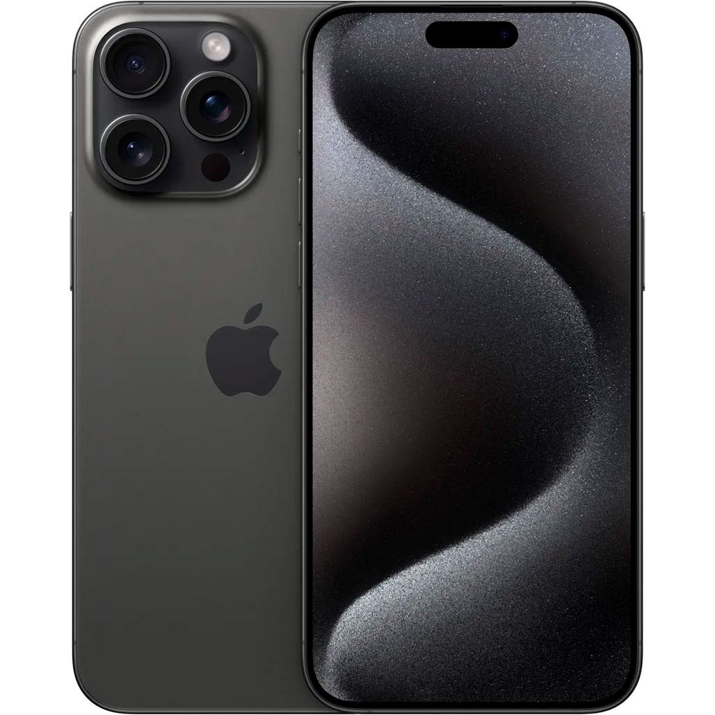 

Смартфон Apple iPhone 15 Pro 1TB eSIM Black Titanium (MTU13)