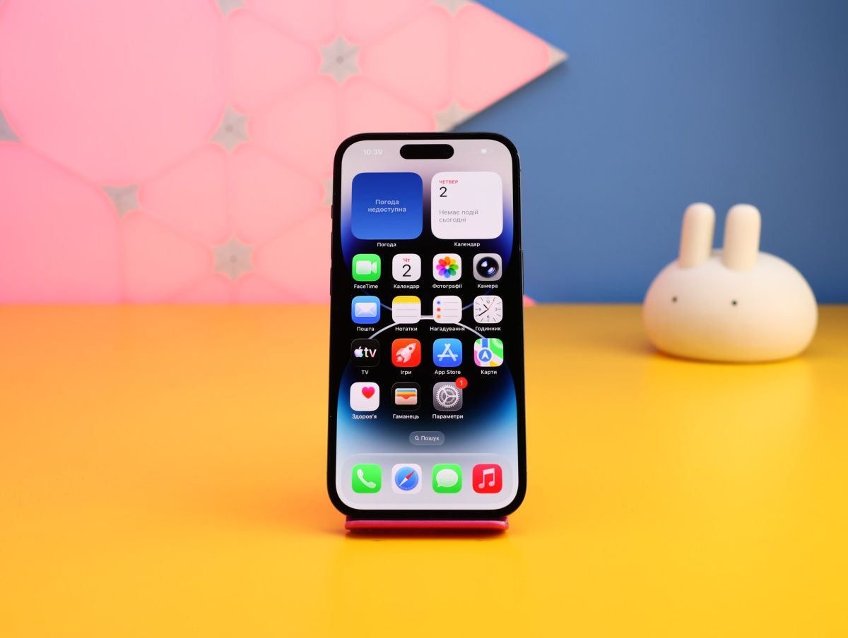 Смартфон Apple iPhone 14 Pro 128GB Space Black (MPXV3) Б/У фото 2