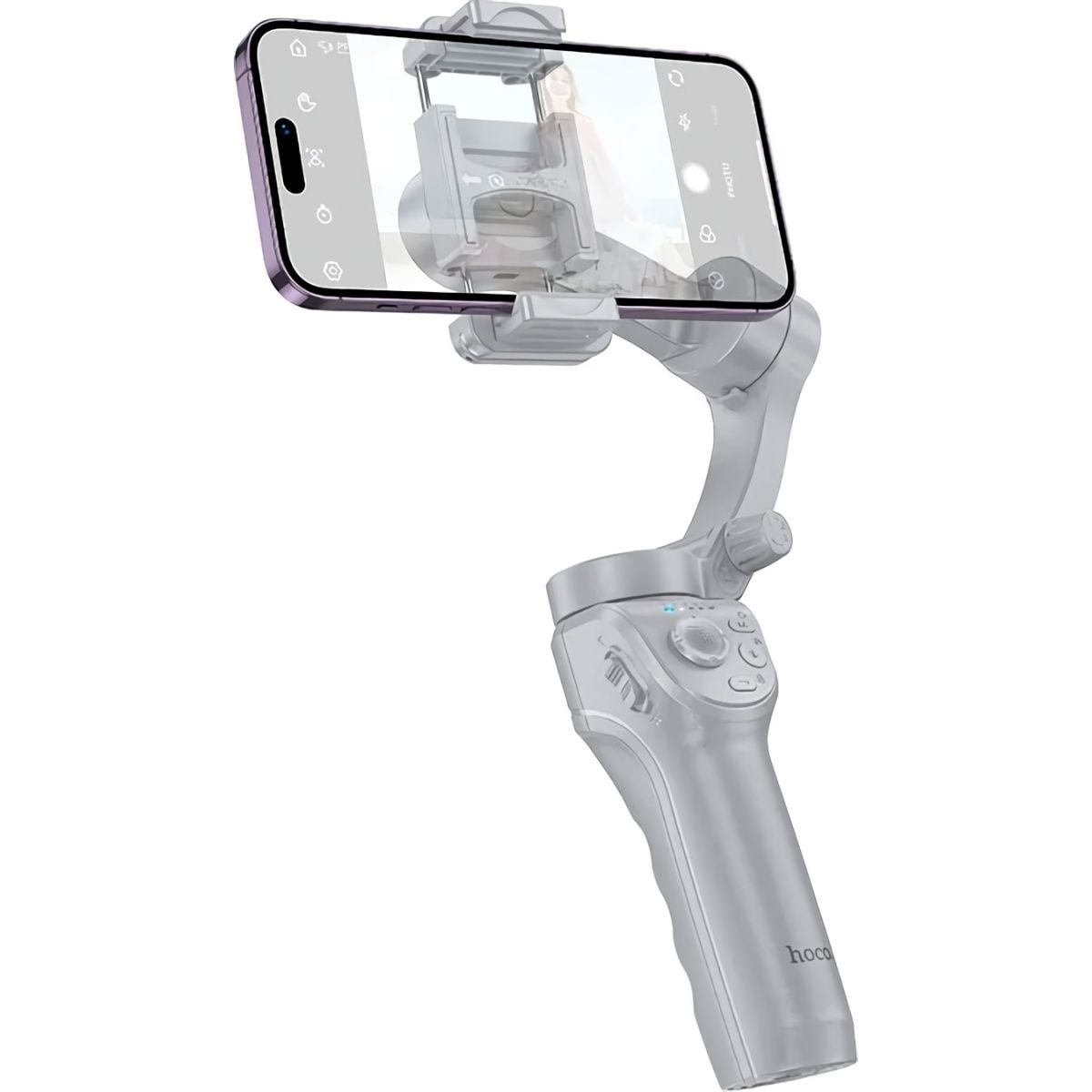 

Стабилизатор видеосъемки Hoco K24 Gimbal Gray (6942007635547)