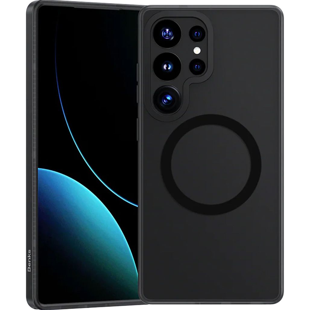

Чохол Benks Lucid Armor Magnetic для Samsung Galaxy S25 Ultra Black (6948005952235)