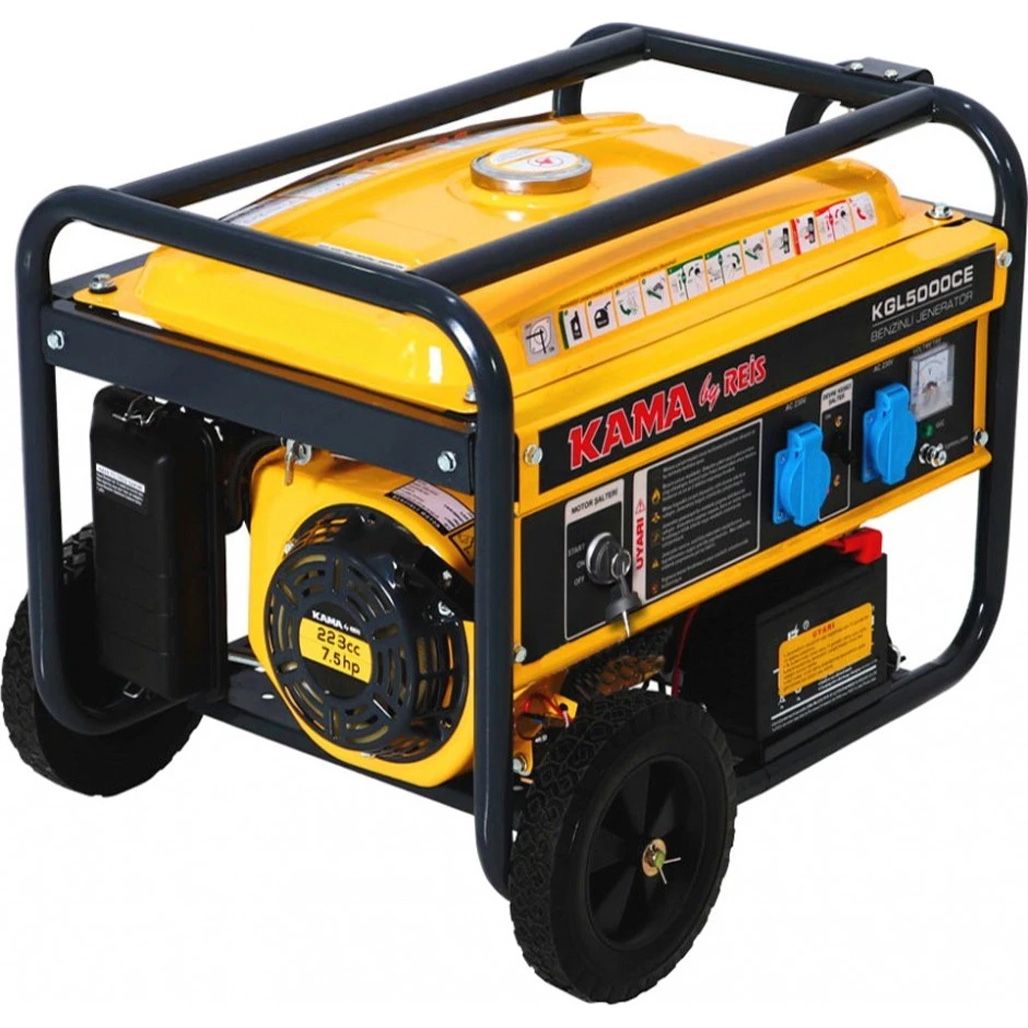 

Генератор бензиновый Kama KGL5000CE