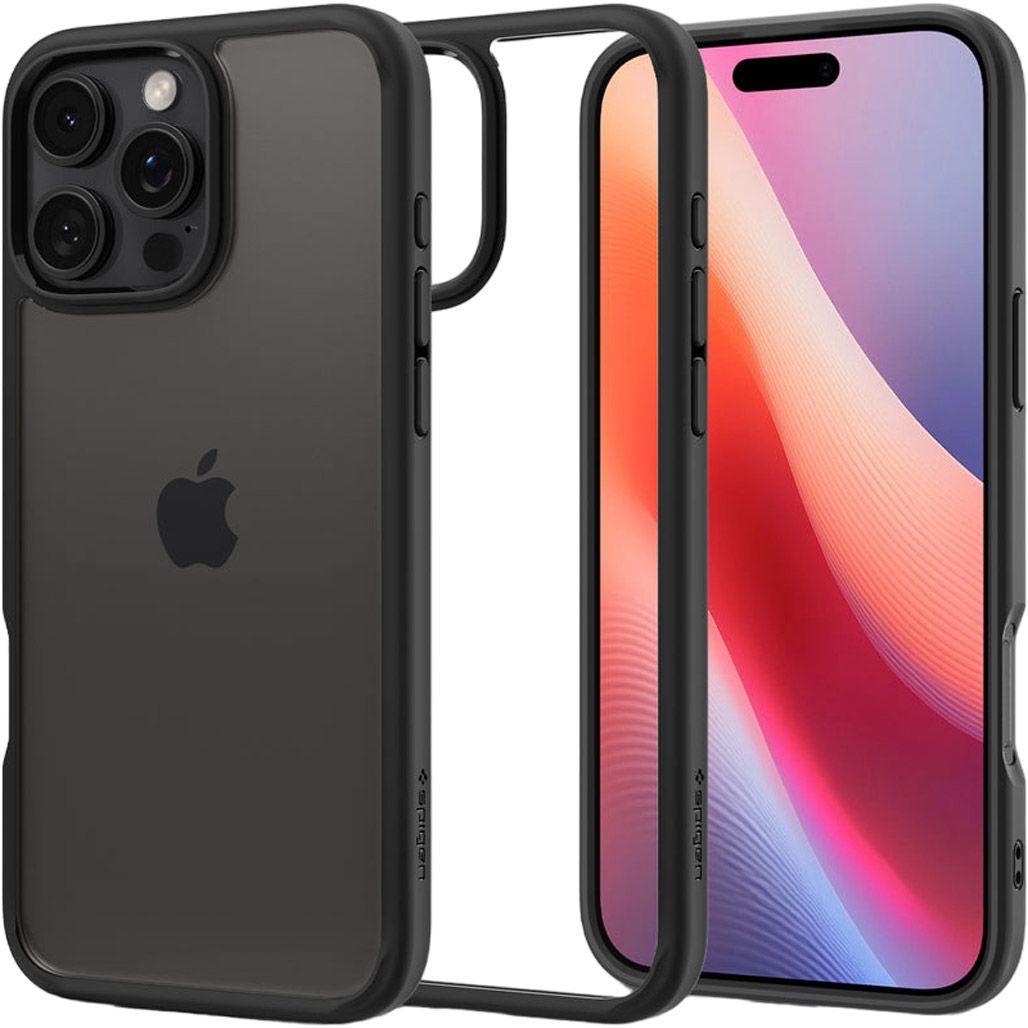 Чохол Spigen Ultra Hybrid для Apple iPhone 16 Pro Matte Black (ACS08125) 