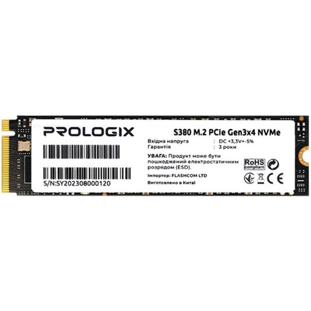 

SSD накопитель Prologix S380 256GB (PRO256GS380)