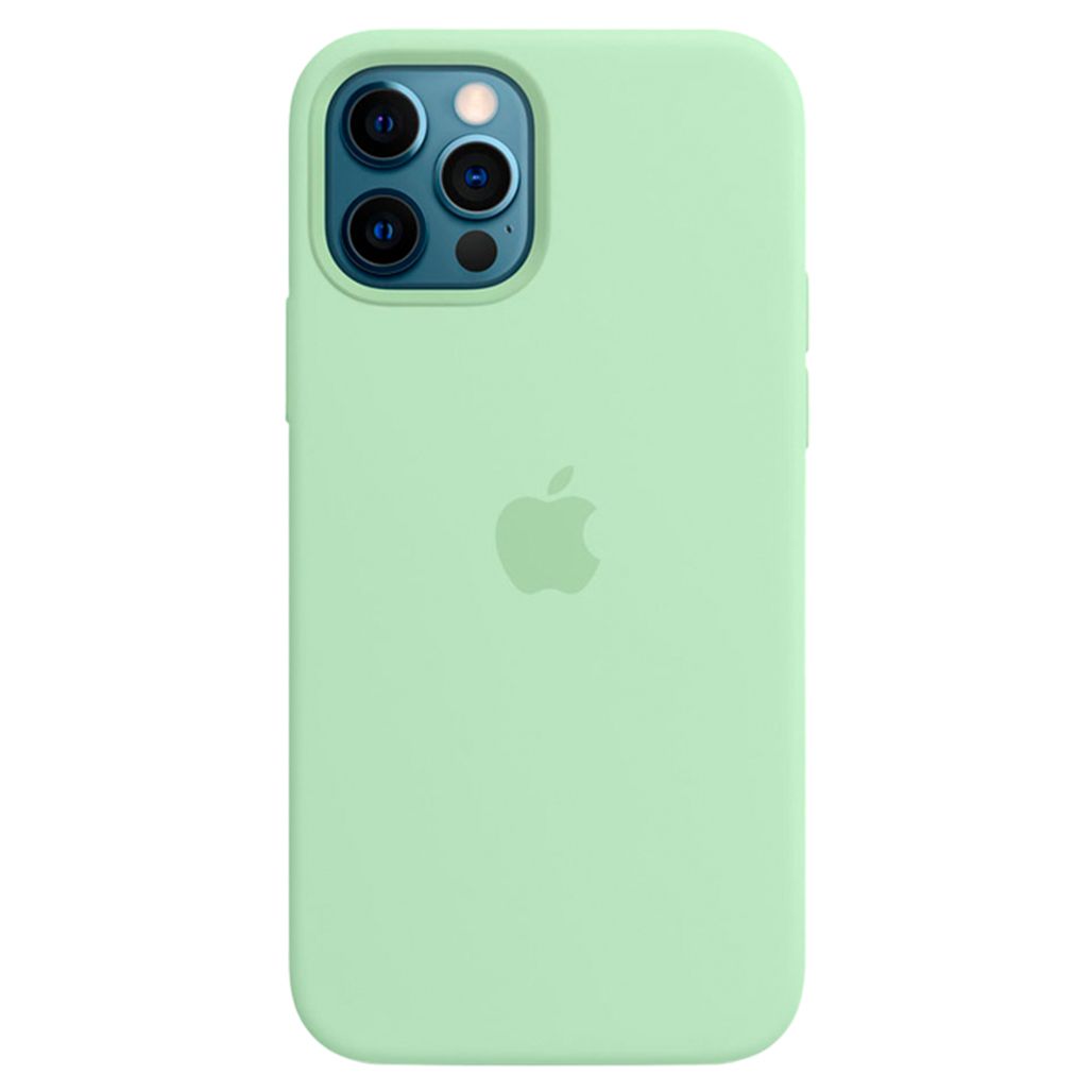 

Чехол Silicone Case с MagSafe для Apple iPhone 12 Pro Max (Pistachio) ААА