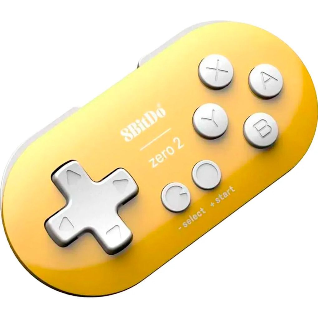 Геймпад 8BitDo Zero 2 Bluetooth Gamepad Yellow (80EH)