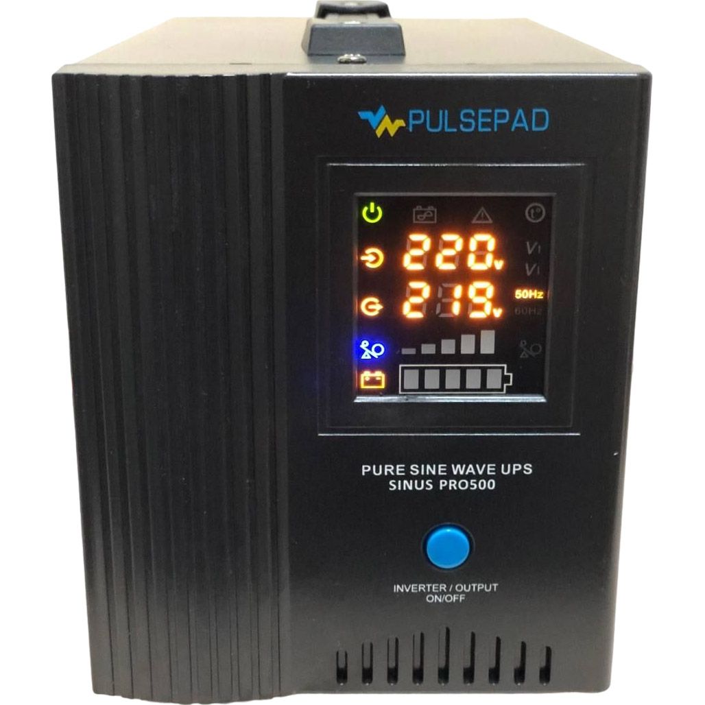 

Источник бесперебойного питания (ИБП) Pulsepad SINUS PRO 500 12V (ФР-070530)