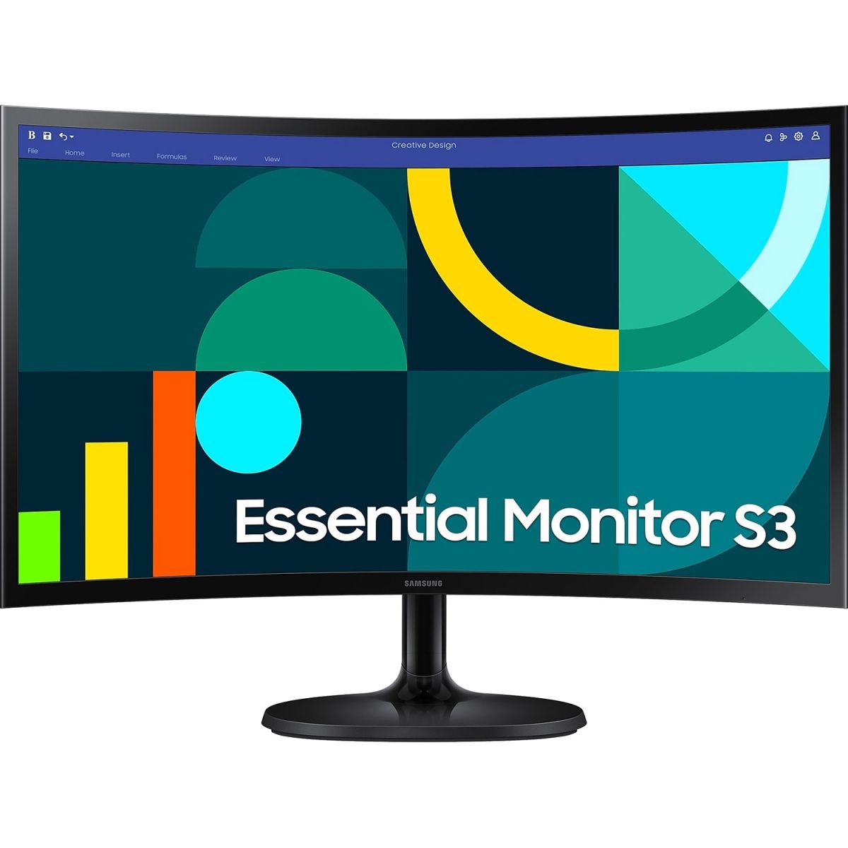 

Монітор Samsung 24" Essential S3 (LS24D360GAIXCI)