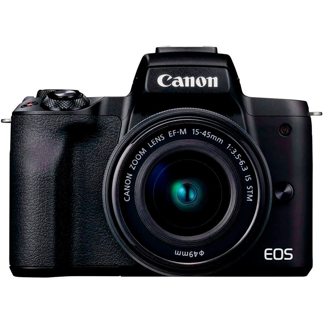 

Бездзеркальний фотоапарат Canon EOS M50 Mark II Kit 15-45mm IS STM Black (4728C043)
