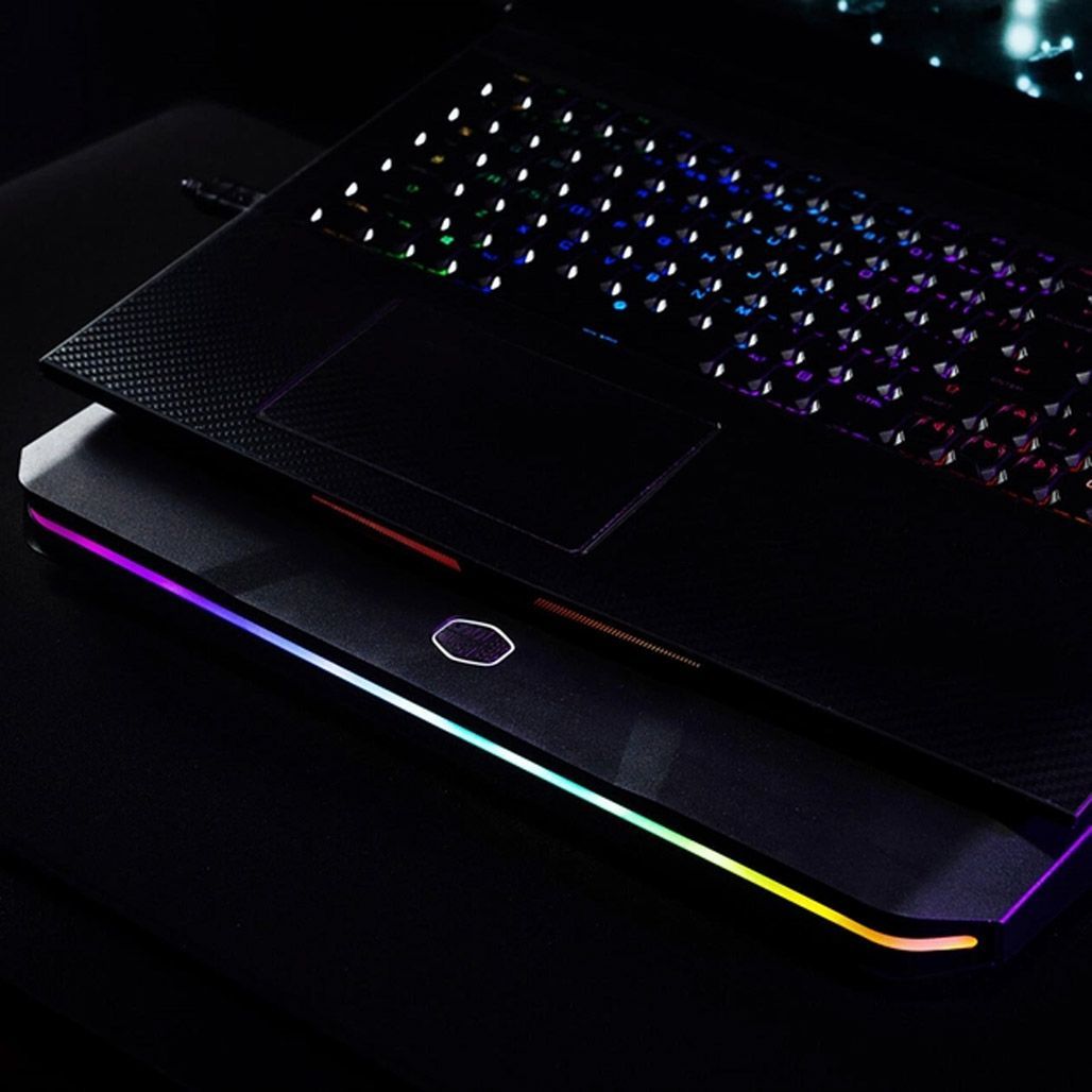 Підставка для ноутбука Cooler Master Notepal X150 Spectrum Black (MNX-SWXB-10NFA-R1)