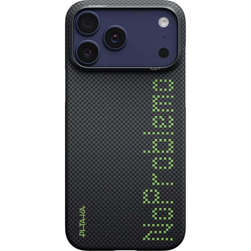 

Чехол Pitaka Edge Ultra-Slim Case with PitaTap для Apple iPhone 17 Pro Max NoProblemo (KI1701NOP)