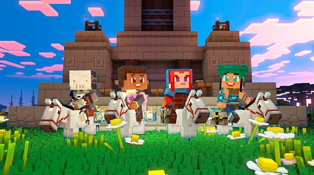 Игра Minecraft Legends Deluxe Edition для PS4 (RU) [84288] 