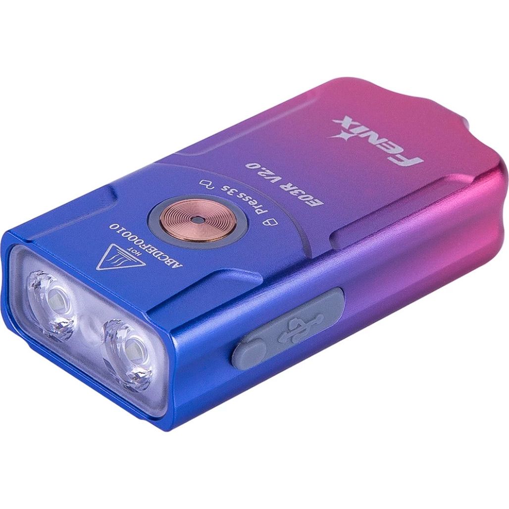 Ліхтарик Fenix E03R V2.0 Lilac (E03RV20PUR)