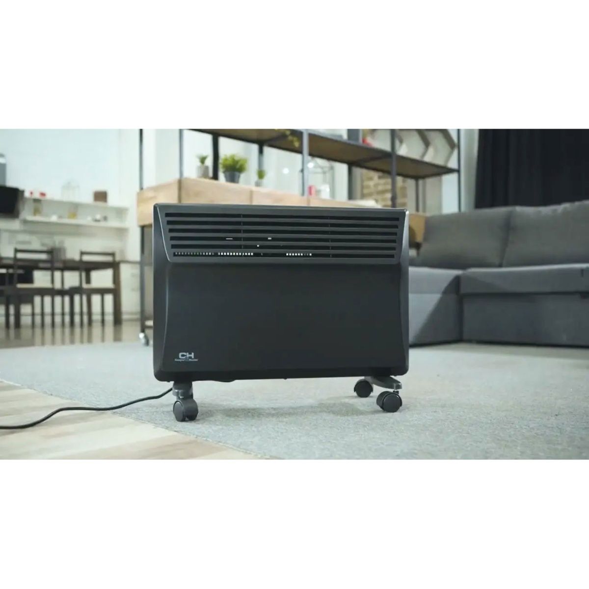 Конвекційний обігрівач Cooper&Hunter Domestic Black CH-1500 ED
