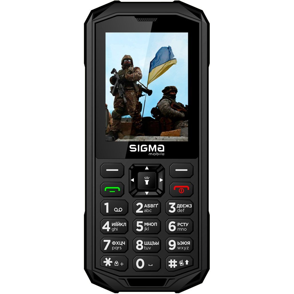 

Мобільний телефон Sigma mobile X-treme PA68 Black UA-UCRF