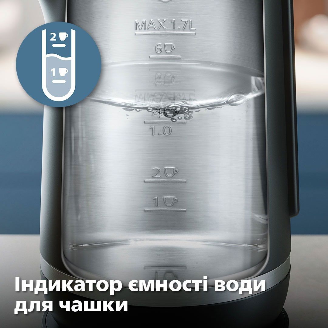 Електрочайник Philips Double Walled Series 7000 HD9396/90