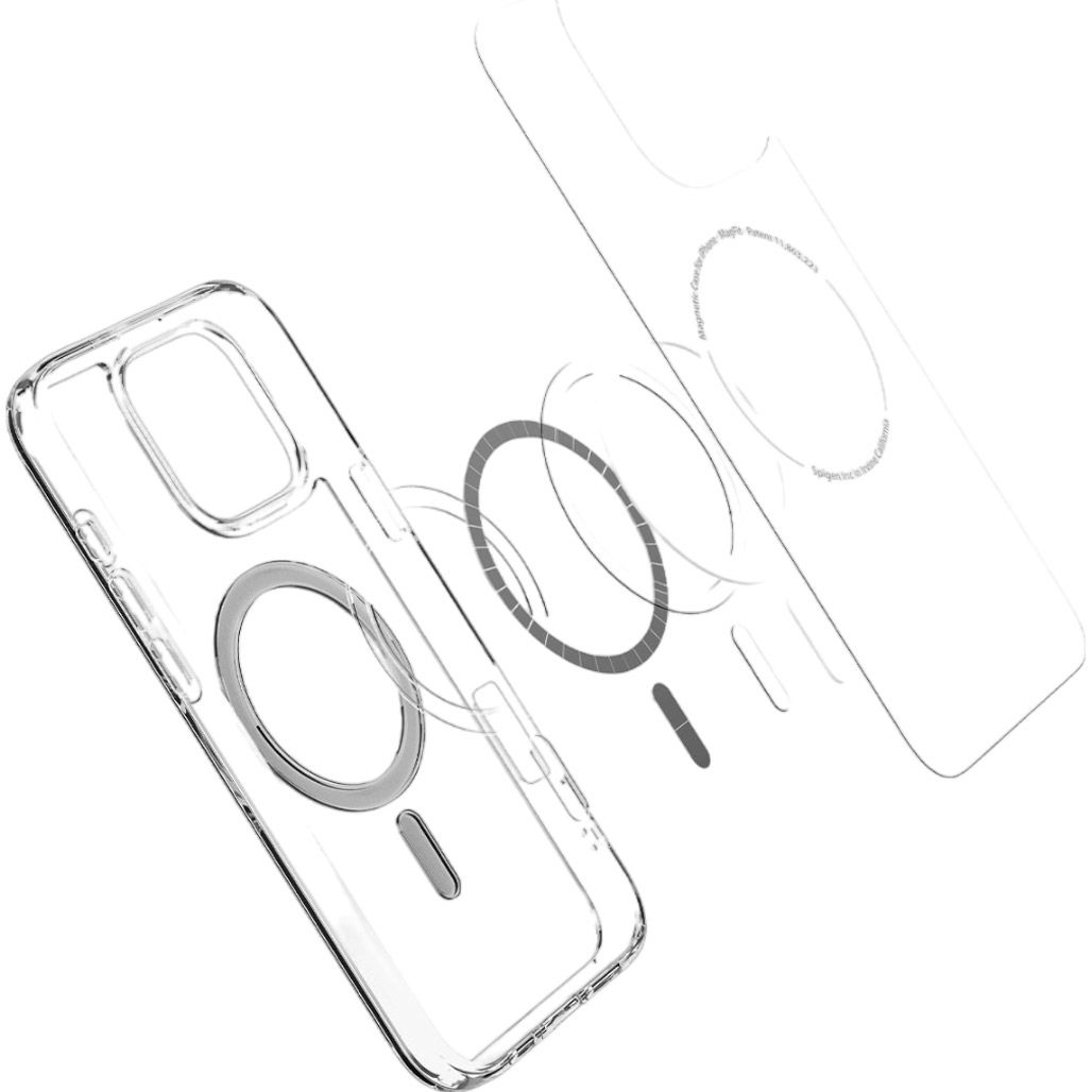 Чохол Spigen Ultra Hybrid with MagSafe для Apple iPhone 16 Pro Graphit (ACS08130) 