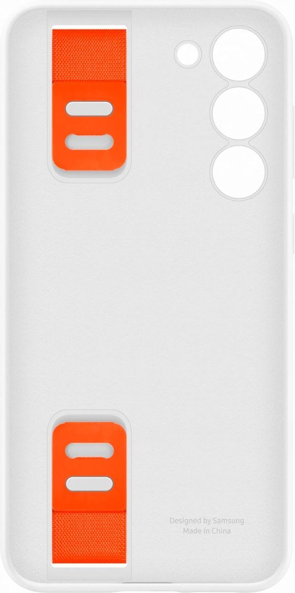 Чохол Samsung Silicone Grip Case для Samsung Galaxy S23 Plus White (EF-GS916TWEGRU) 