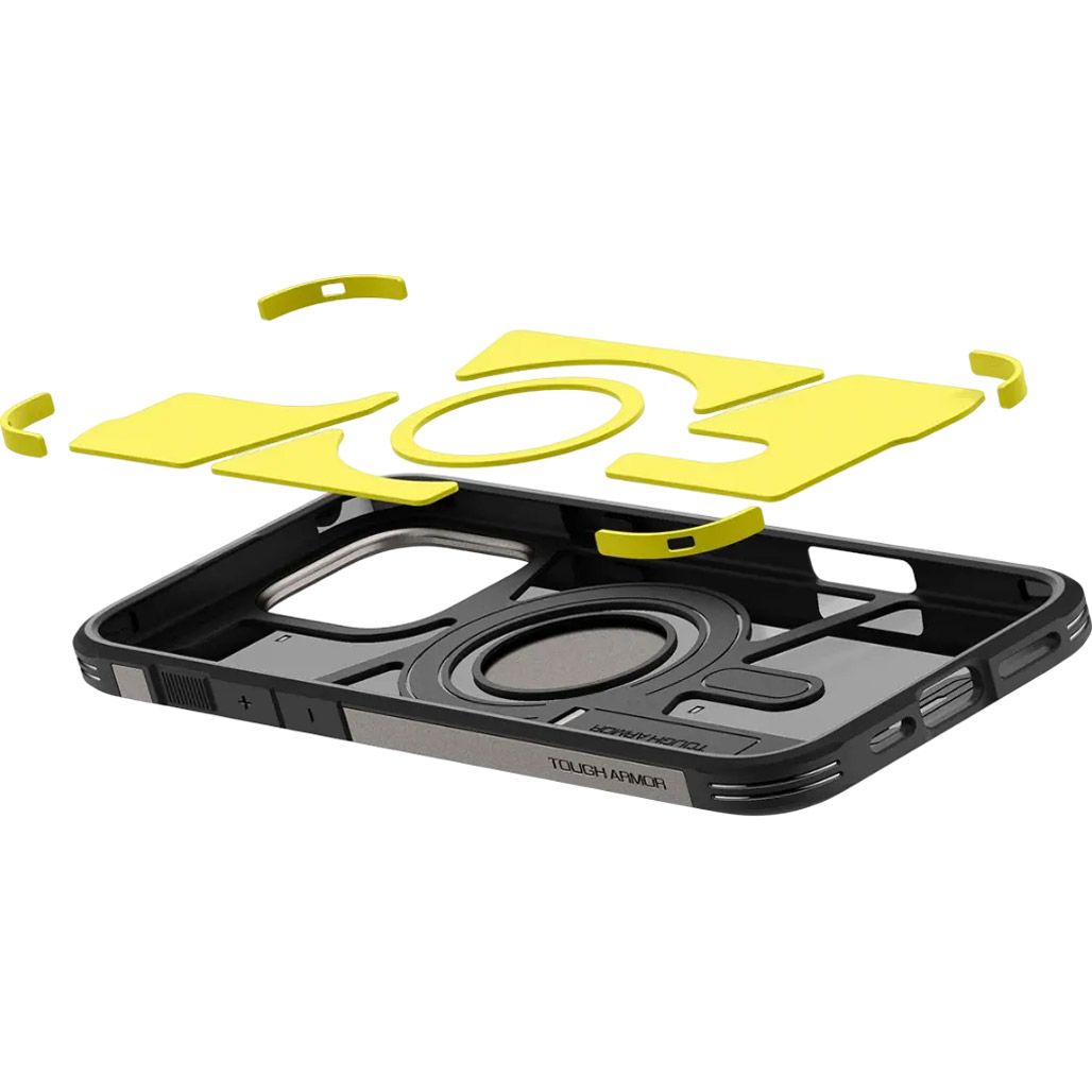 Чохол Spigen Tough Armor AI Mag MagSafe для Apple iPhone 16 Pro Max Gunmetal (ACS08012)