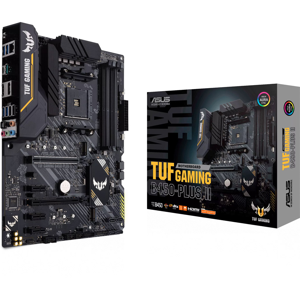 

Материнська плата Asus TUF Gaming B450-Plus II (90MB1650-M0EAY0)