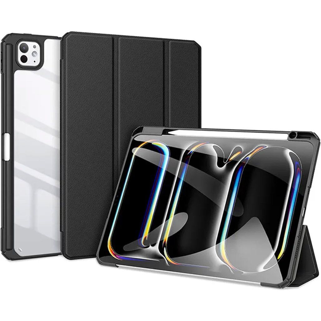 

Чехол-книжка Dux Ducis Toby Series With Pencil Holder для Apple iPad Pro 13` M4/M5 (2024-2025) Black
